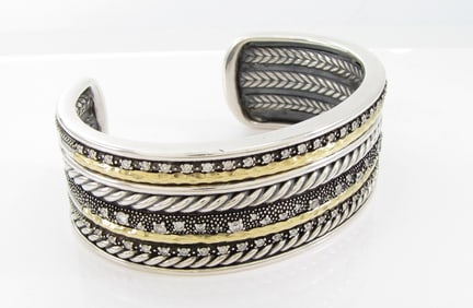 David Yurman Midnight Melange Diamond Bracelet