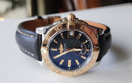 Breitling Galactic 36, 18K, Stainless, Box/Papers