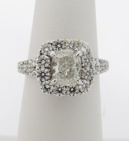 14K WG Neil Lane Diamond Ring, Approx 1.85CT