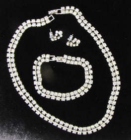 Vintage Gala Event Costume Jewelry Set