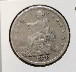 1878-S US Silver Trade Dollar