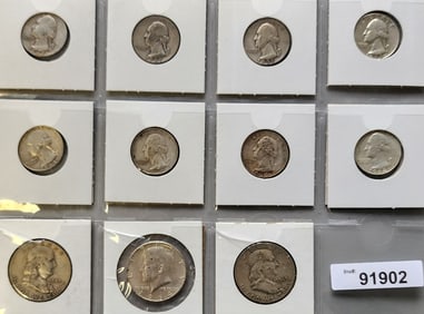 Group of Various US Silver Coins