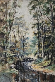 Wm Mckendree Snyder 10.5x7.5 WC Wooded Creek