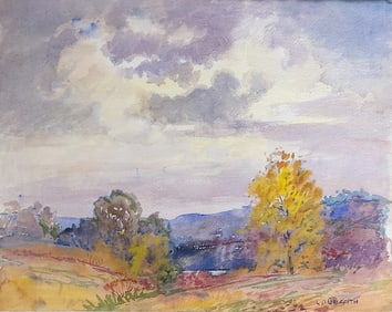 Louis Oscar Griffith 15.5x19 WC Valley Colors