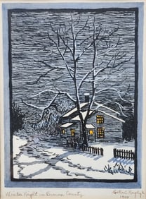 Lester Nagley, Hand-colored Lithograph