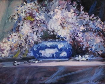 Douglas David 16x20 O/C "Lilacs"