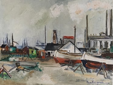 Maja Espgard 19x25 O/C Dry Dock, Village