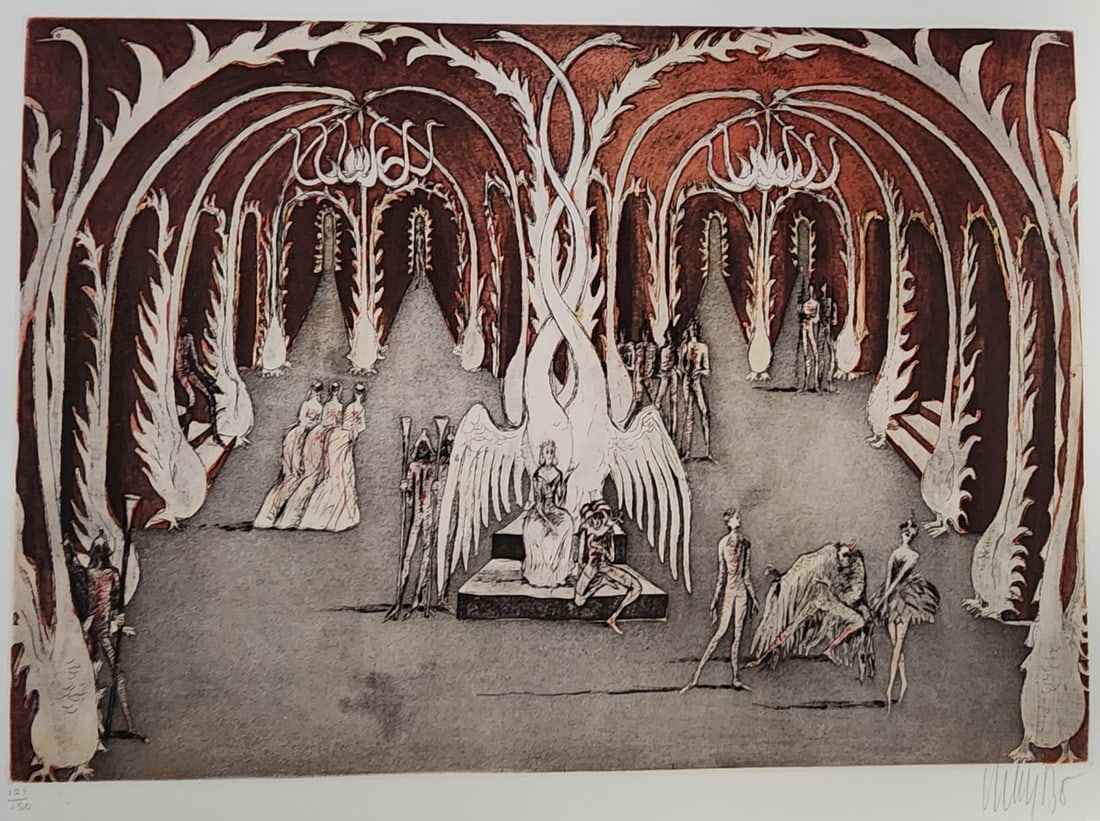 Bo Lars "Le Lac des Cynes" (Swan Lake) folio (1 of 5)