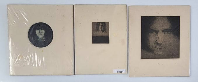Group of (3) Etchings, Thom O'Connor