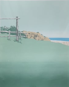 Anne Ballon Lithograph, "Retreat"