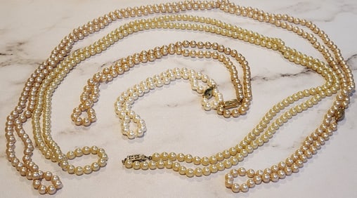 Group of Faux Pearl Jewelry