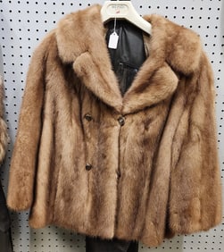 1970's Fishman's Short Mink Coat