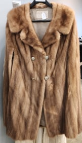 Pollack's Sleeveless Mink Coat