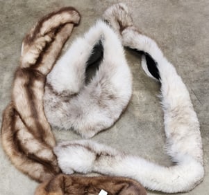 Three Vintage Fur Accessories