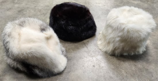 Three Fur Hats