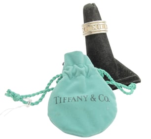 Tiffany & Co. .925 Wide Atlas Ring