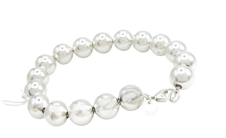 Tiffany & Co Sterling Ball Bracelet