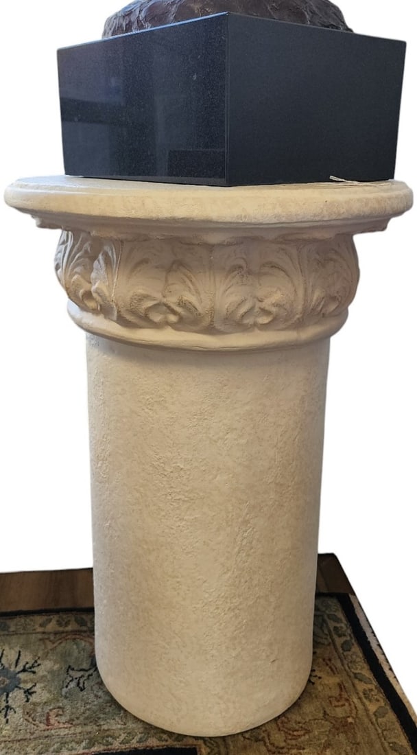 Corinthian Style Composition Pedestal (1 of 3)