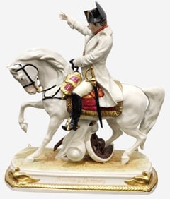 Dresden Porcelain Figure, Napoleon