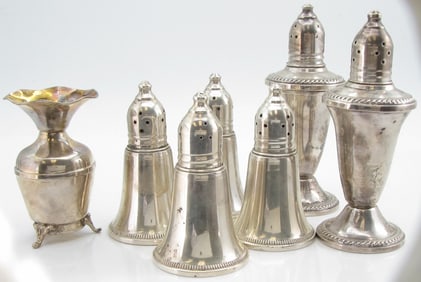 Group of Sterling, Weighted Sterling Accessories