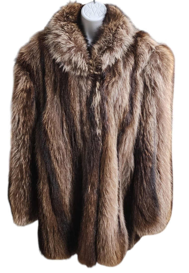 Bonwit Teller Raccoon Coat, Unisex (1 of 8)