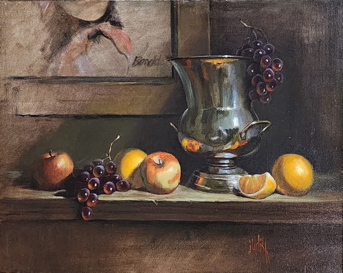 Judith Lewis 16x20 O/C Still Life with Fruit (1 of 5)