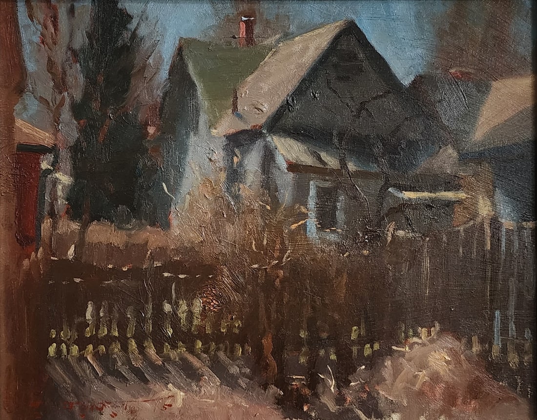 C Stuart 16x20 O/C "Wagnor's Garden" (1 of 5)