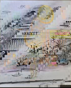 Denis C Lee 30x24 O/C "Tuba Girl"