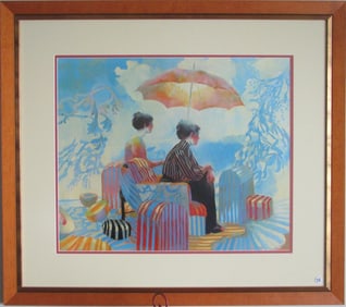 Keith Lindberg Framed Lithograph