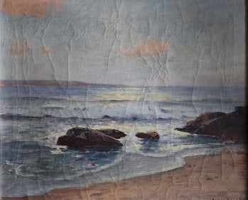 James Reddan 20x24 O/C Rocky Shoreline