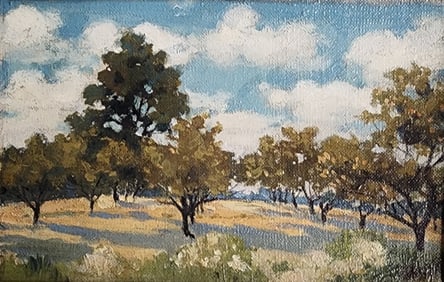 Tom Wilder 5.5x8.5 O/B Spring Landscape