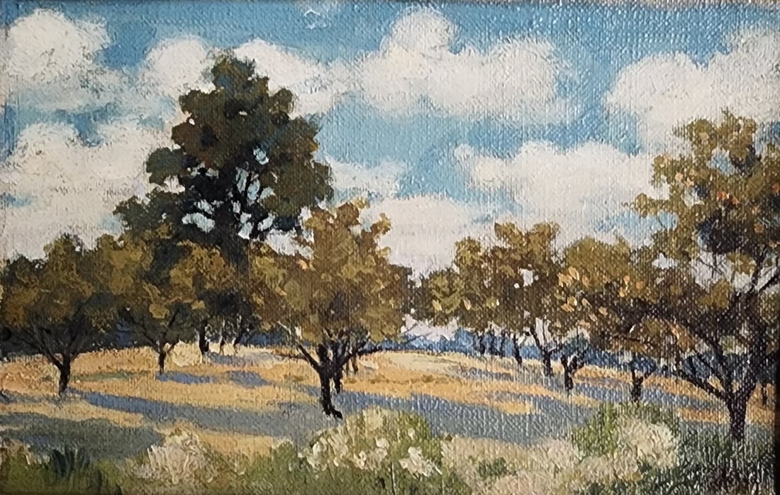 Tom Wilder 5.5x8.5 O/B Spring Landscape (1 of 4)