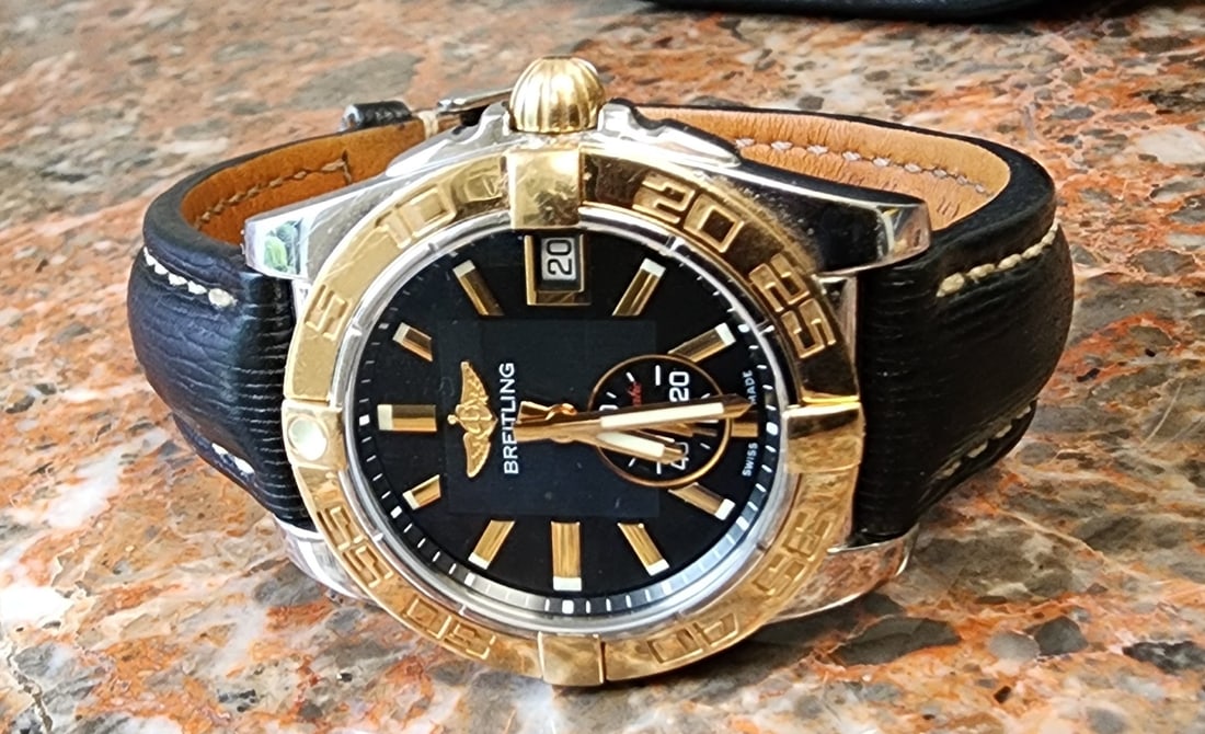 Breitling 18K/Stainless Galactic Watch, Automatic - 2