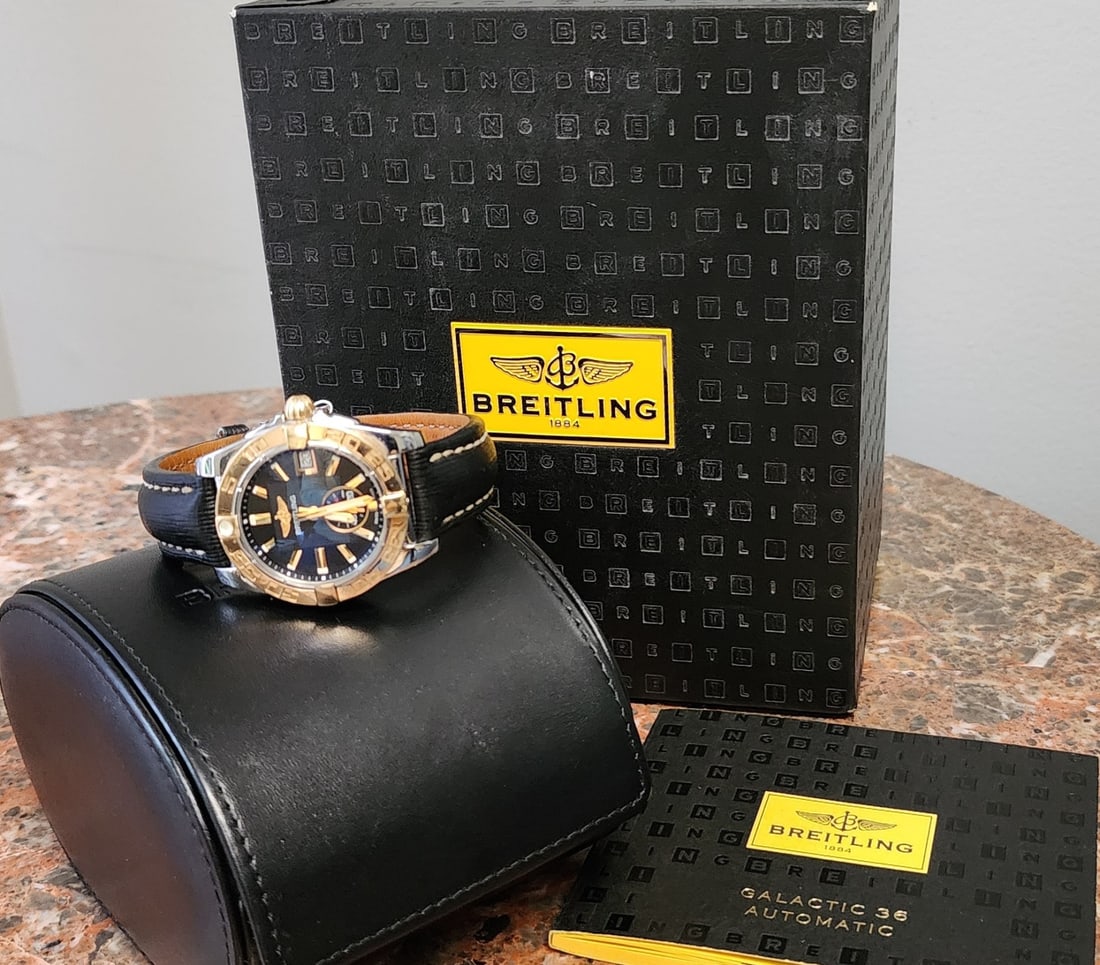 Breitling 18K/Stainless Galactic Watch, Automatic - 5