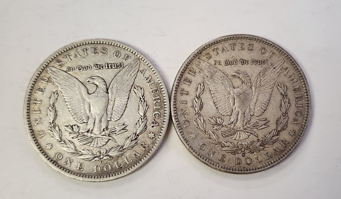 (5) US Morgan Silver Dollars - 3