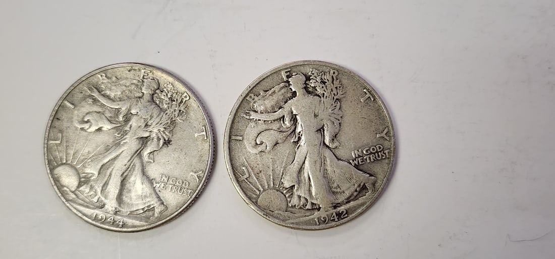 (8) Walking Liberty Silver Half Dollars - 6