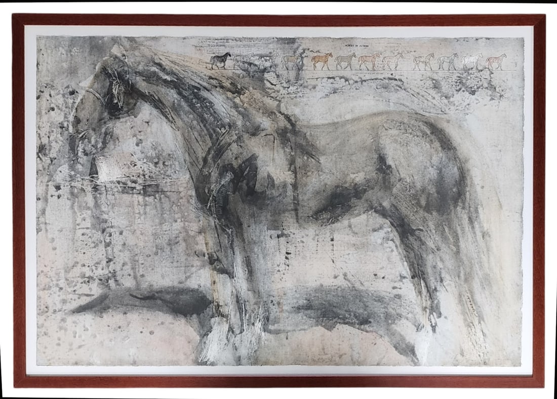 Jane Rosen, "Grey Spit Bite" Etching - 2