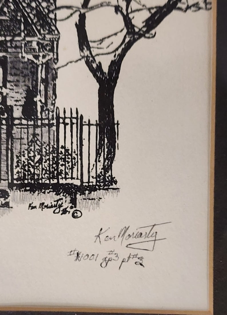 (3) Framed Lithographs, Silberstein, Moriarty - 3