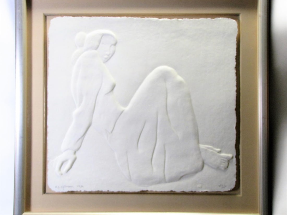 RC Gorman Ltd Ed Embossed Print - 2