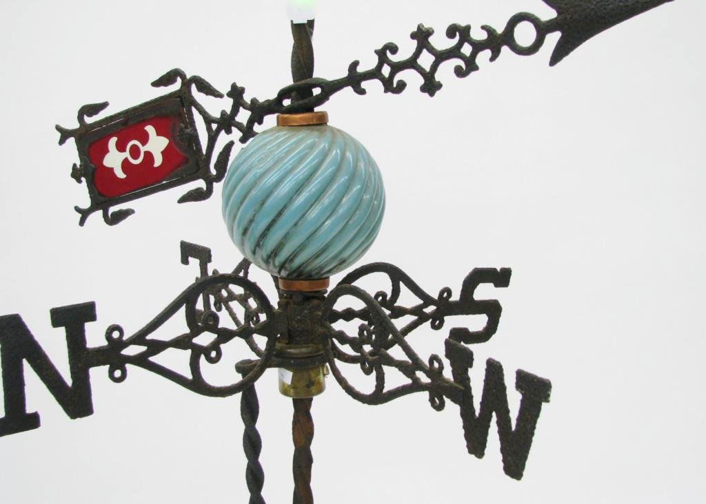 Antique Lightning Rod Weather Vane