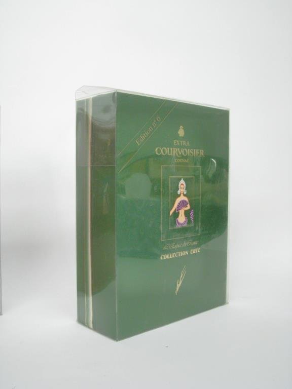 Erte Cognac Collector Bottle #6: #6 in the Erte Courvoisier cognac series, in original box
