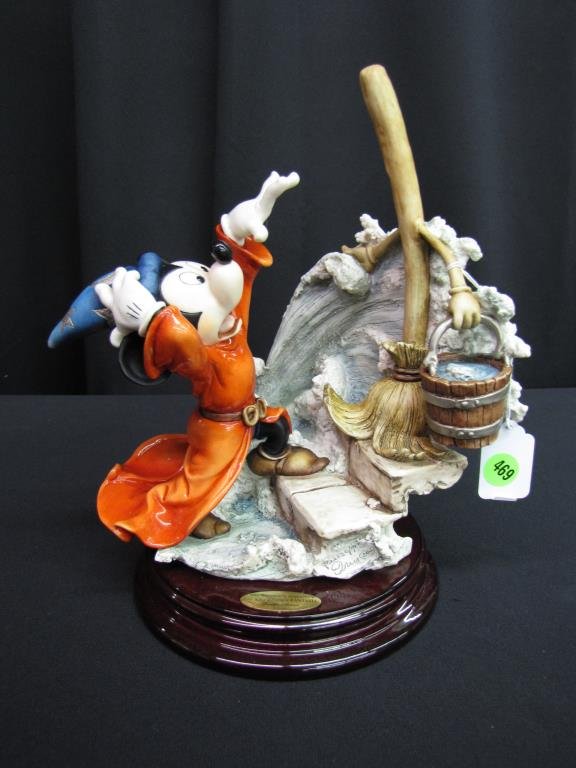 G Armani Disney "Sorcerer's Apprentice": Giuseppe Armani Disney "Mickey Mouse Sorcerer's Apprentice", 325C, with original box