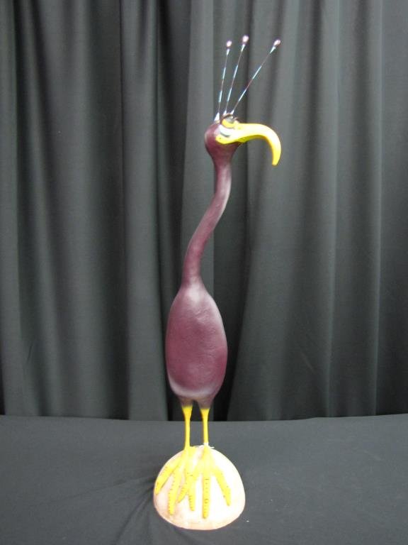 Todd Warner Bird Sculpture, "Loosen Up": Todd Warner Fine Feathered Friends bird sculpture, "Loosen Up", pencil signed and dated on base, 1996 and 2001, A/P edition