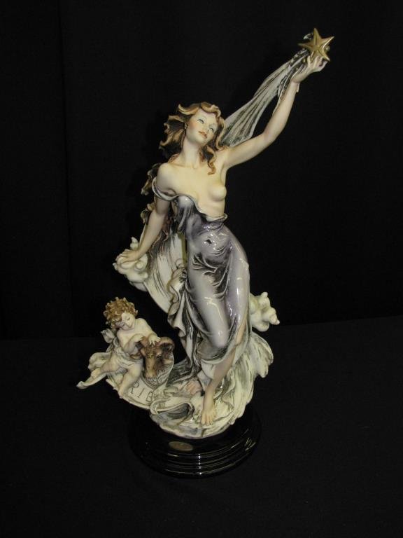 G Armani Sculpture, Zodiac, "Aries": Giuseppe Armani sculpture, zodiac, "Aries", 1554C, Limited Edition #100/5000, with original box
