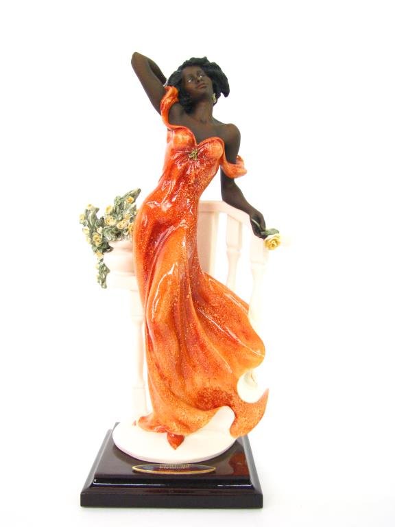 G Armani Sculpture, "Summertime": Giuseppe Armani sculpture, "Summertime", 1465C, Limited Edition #82/3000, with original box