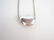 Tiffany & Co Peretti Sterling Bean Pendant, Chain