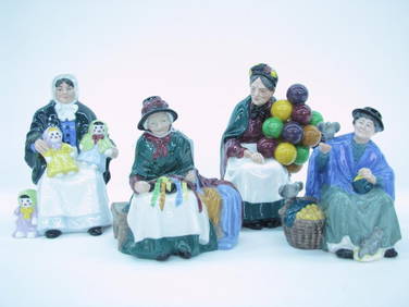 Group of Four Royal Doulton Figures (1 of 1)