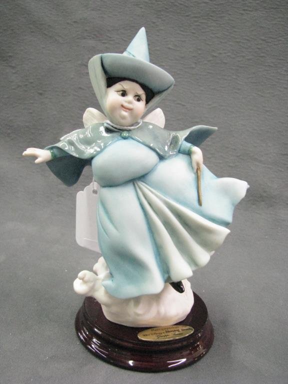 Giuseppe Armani Disney Sculpture, "Merryweather": Giuseppe Armani Walt Disney sculpture, "Merryweather", 0607C, with original box