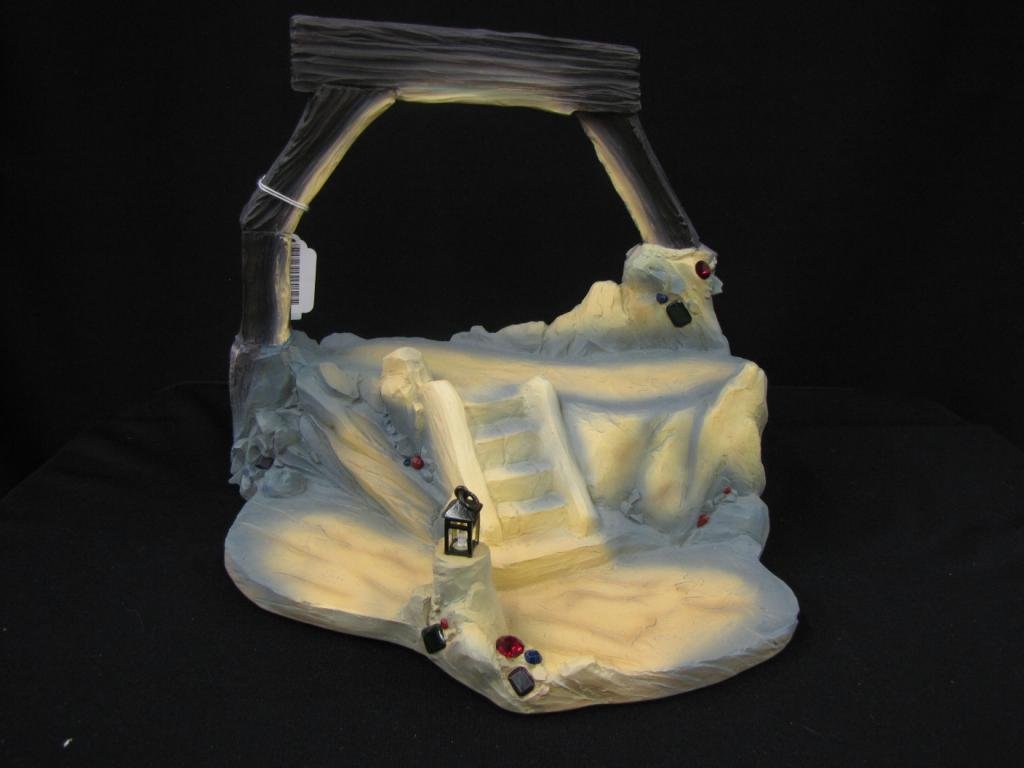 Walt Disney Sculpture, "Dwarfs' Jewel Mine": Walt Disney Classics Collection sculpture, "Dwarfs' Jewel Mine", 1234335, with certificate and original box, 10" tall