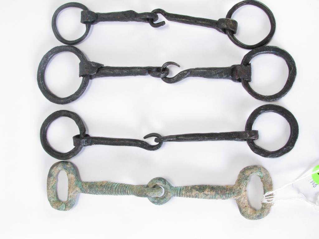 Group of Ancient Artifacts, Horse Bits